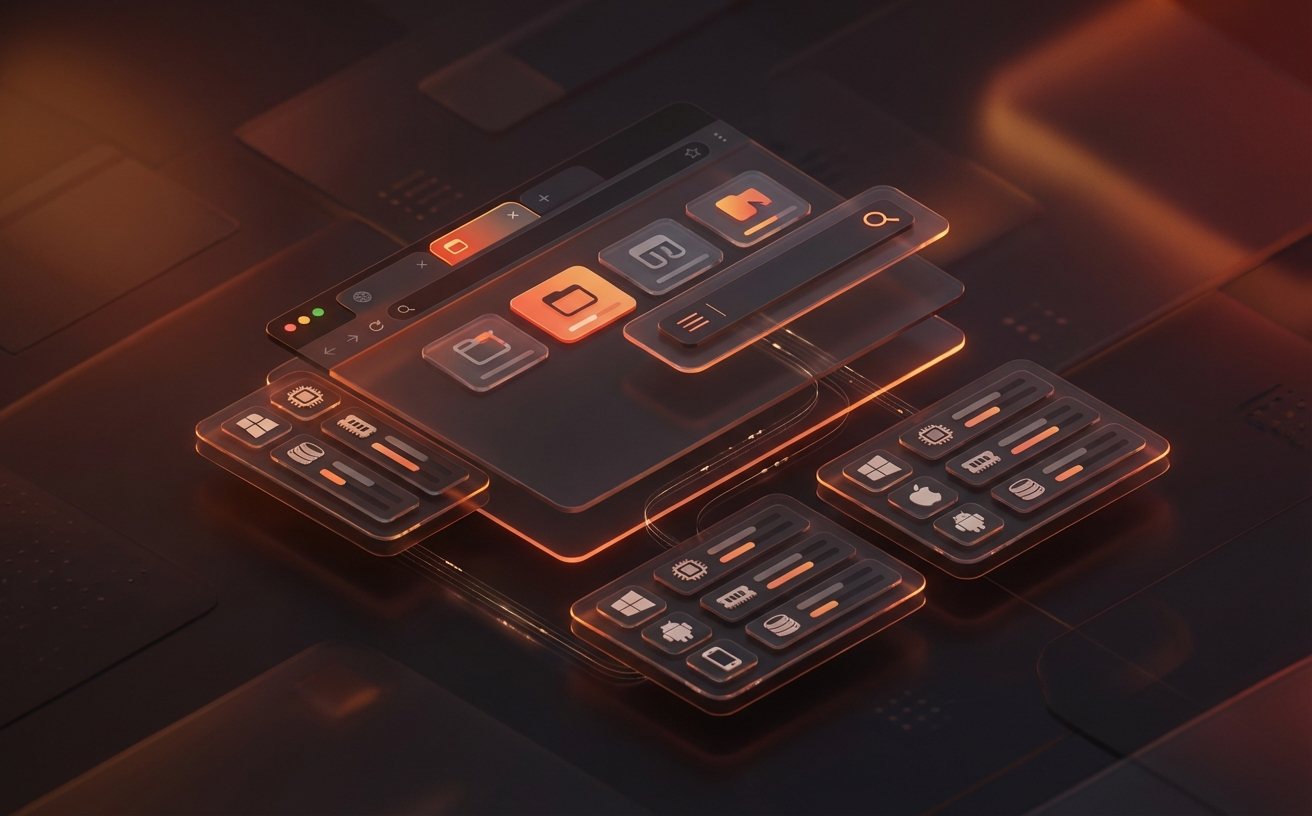 谷歌浏览器多标签页导航界面